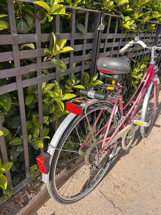 Bicicleta rosa