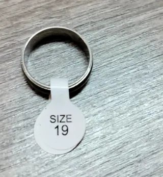 Anello Acciaio Dorato e argentato