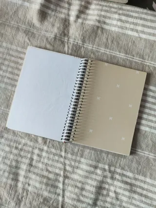 Libretas únicas papel reciclado