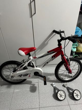 Bicicleta infantil 16 pulgadas niño/niña