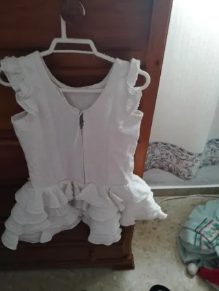 Traje Gitana Niña 0-2 años.  Muy poco uso los 4