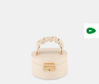 ( NUEVO ) JOYERO DE PIEL Y CON LLAVE