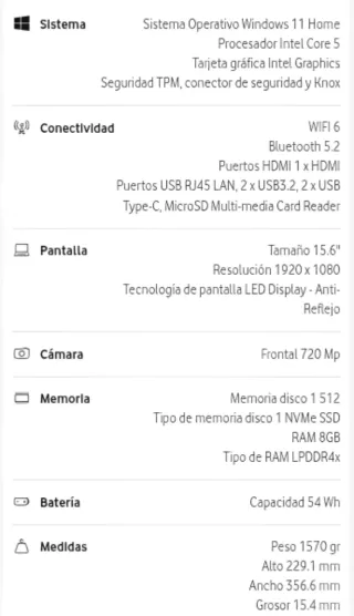 Samsung Galaxy Book4 Intel Core i5 8GB 512GB