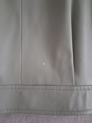 Cazadora Mango Verde Talla XS