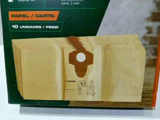 10 Bolsas de filtro PARKSIDE para Aspiradoras