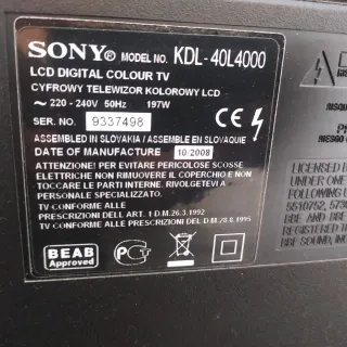 Televisor Sony Bravia