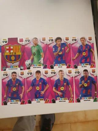 Cartas Adrenalyn FC Barcelona