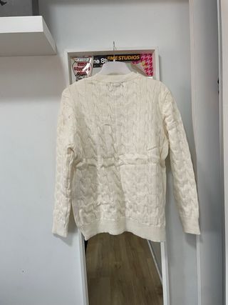 Jersey Polo Ralph Lauren Blanco Trenzado