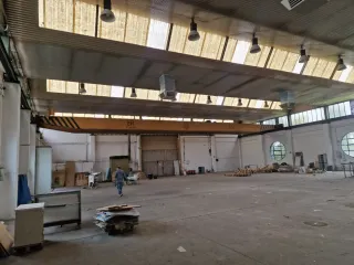 Puente grúa industrial