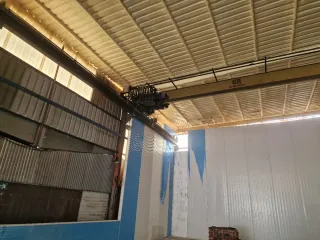 Puente grúa industrial