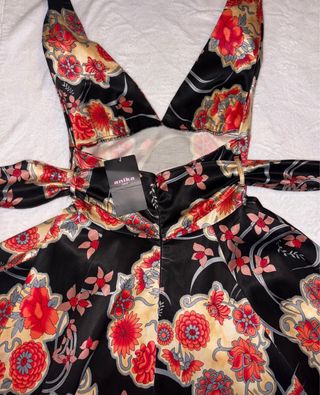 Vestido estampado floral