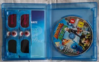 Pack Pelis Bluray: Gru y Monstruos vs alienigenas