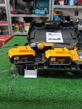 Valigetta smerigliatrice 88V doppia batteria