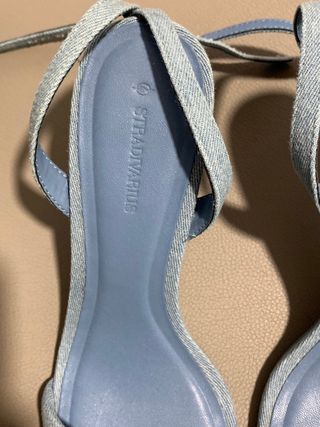 Tacchi da cowboy blu