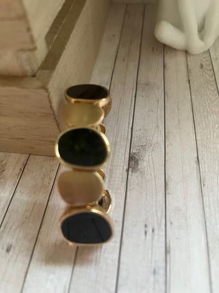 Conjunto Parfois: Pulsera y Pendientes Dorados