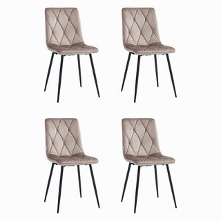 Silla Helsinki Beige Negra