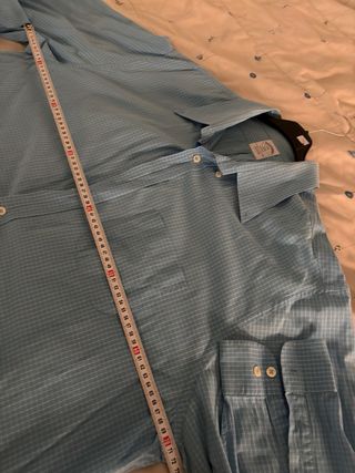 Camisa Brooks Brothers TXXL Cuadros Celestes