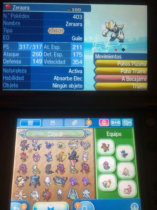 Pokémon Ultrasol Nintendo 3DS Juego + eventos