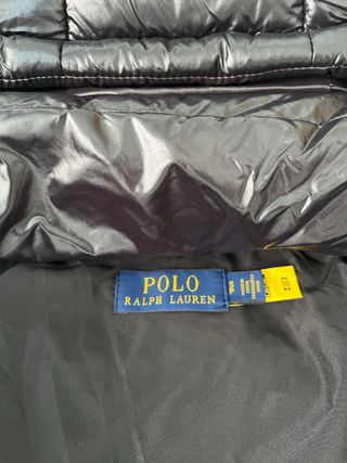 Chaqueta acolchada negra Polo Ralph Lauren