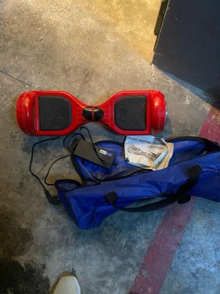 Hoverboard Rojo con Cargador y Bolso