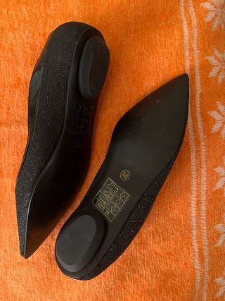 Zapatos fiesta Sissei negros talla 36