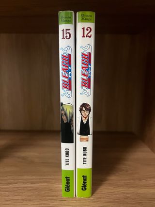 Manga Bleach Glénat 12 y 15