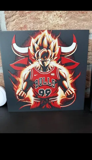 Quadro Goku Chicago Bulls 99