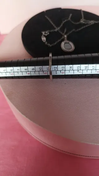 Conjunto  tous de plata Dinah