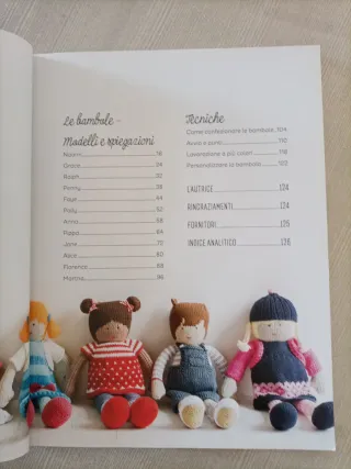 Libro Bambole a Maglia ai Ferri