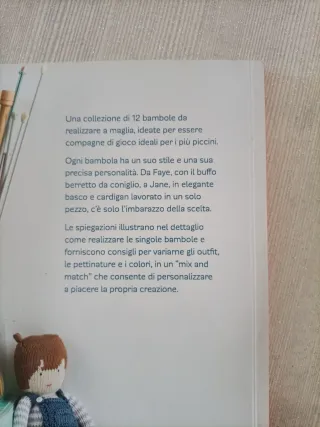 Libro Bambole a Maglia ai Ferri