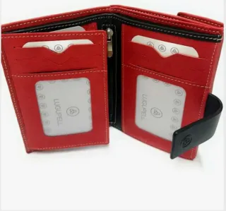 Billetero grande piel Lugupell New Ecuador