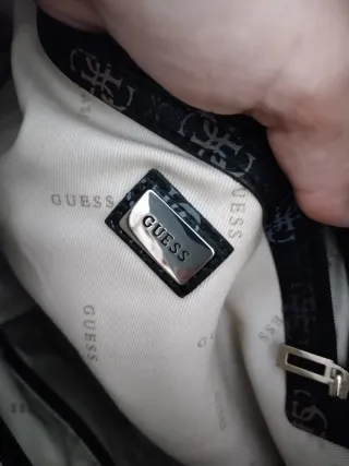 Bolso Guess Original Marrón y Beige