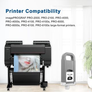 Canon PFI-1700 Cartucho Tinta Negro Mate