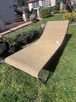 Tumbona Ratan Zara Home Edición Limitada