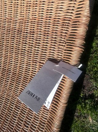 Tumbona Ratan Zara Home Edición Limitada