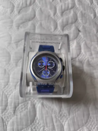 Reloj Swatch Cronógrafo Azul