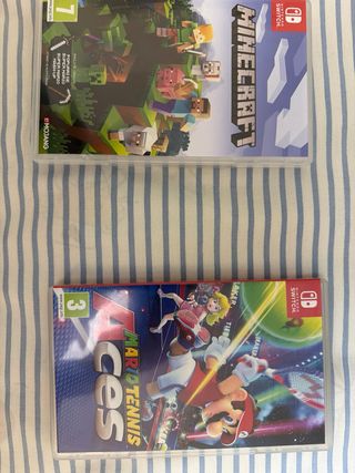 Nintendo Switch con 4 joy cins y funda + dos juego