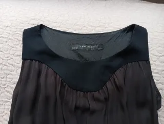 Blusa vaporosa Zara Basic