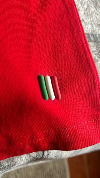 Camiseta Ferrari Mujer Roja Original