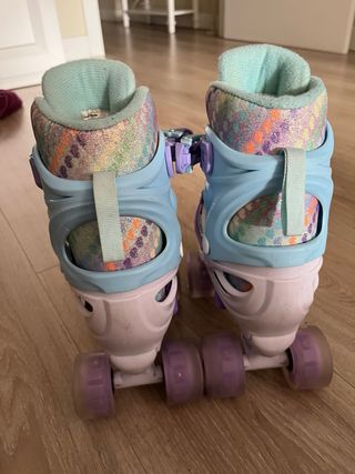 Patines 4 Ruedas Niña Ajustables