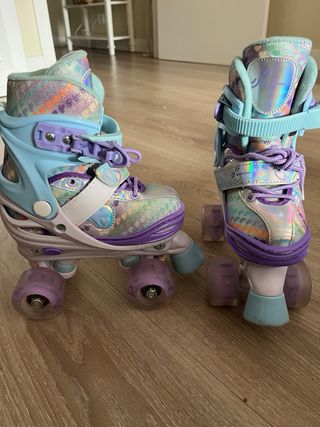 Patines 4 Ruedas Niña Ajustables