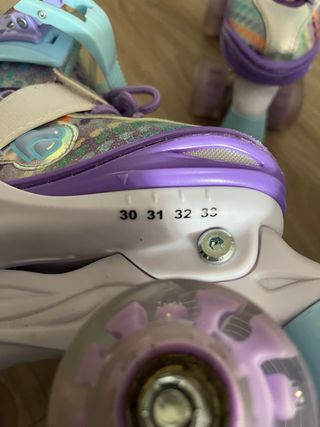 Patines 4 Ruedas Niña Ajustables