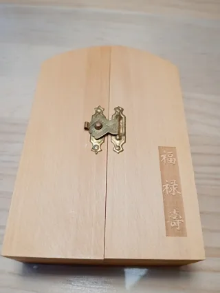 Altar chino Fu Lu Shou madera plegable