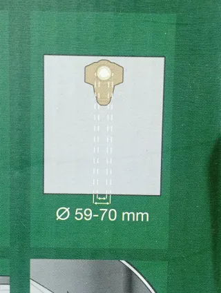 Universales Bolsas Filtro Vellon para  Aspiradora