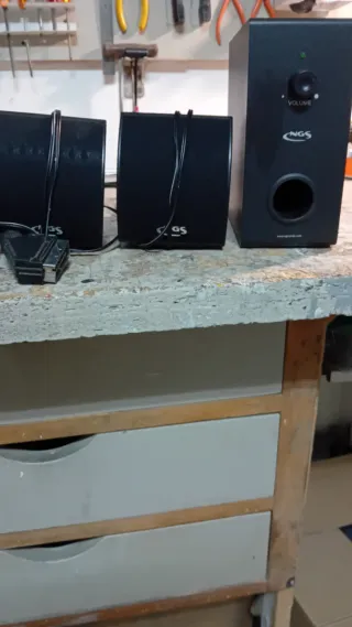 Altavoces NGS Negros