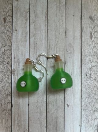 Pendientes Poción Venenosa 3D