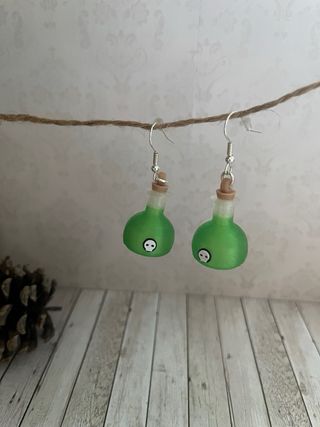 Pendientes Poción Venenosa 3D