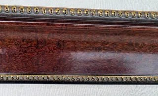 Nº32 Marco antiguo madera y filo dorado