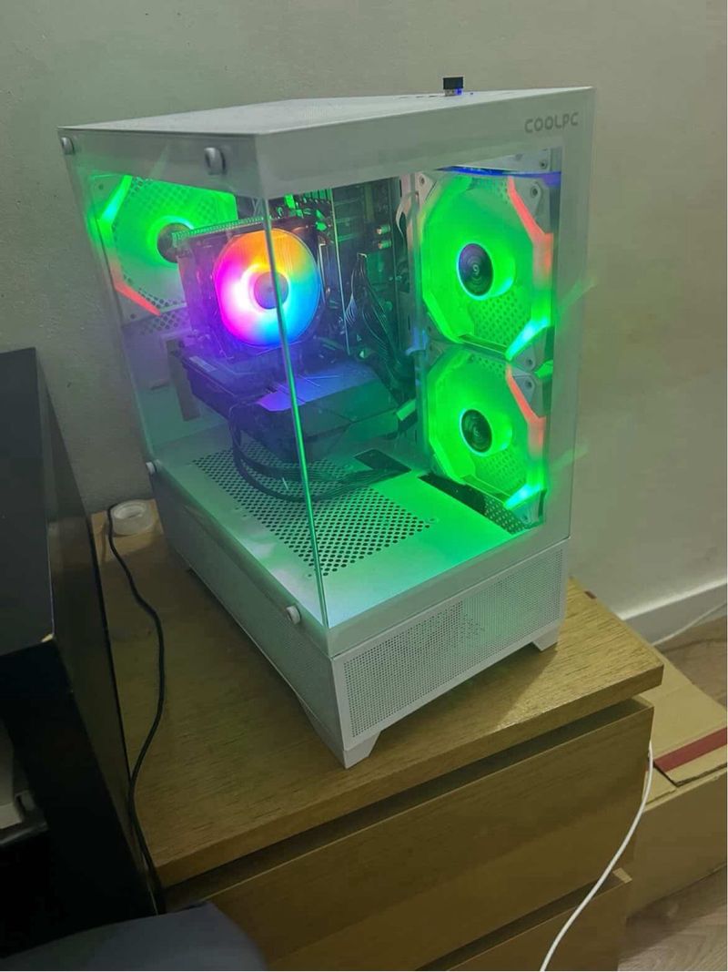 PC Gaming GTX 1660 Super Blanco afbeelding 2