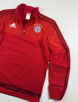 Sudadera Adidas Bayern Múnich Roja